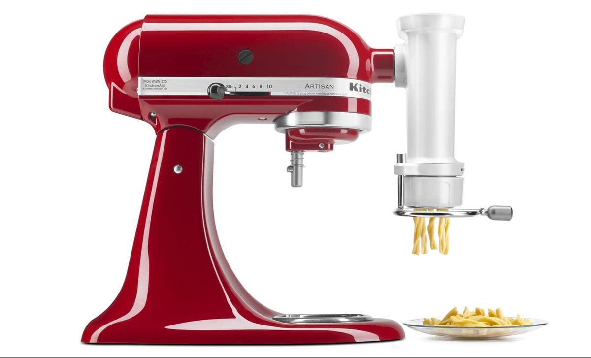 KitchenAid Gourmet Pasta Press Stand Mixer Attachment with 6 Change Discs