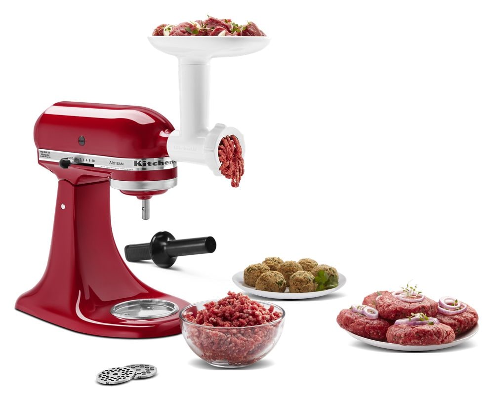 KitchenAid Plastic Meat Grinder Stand Mixer Attachment