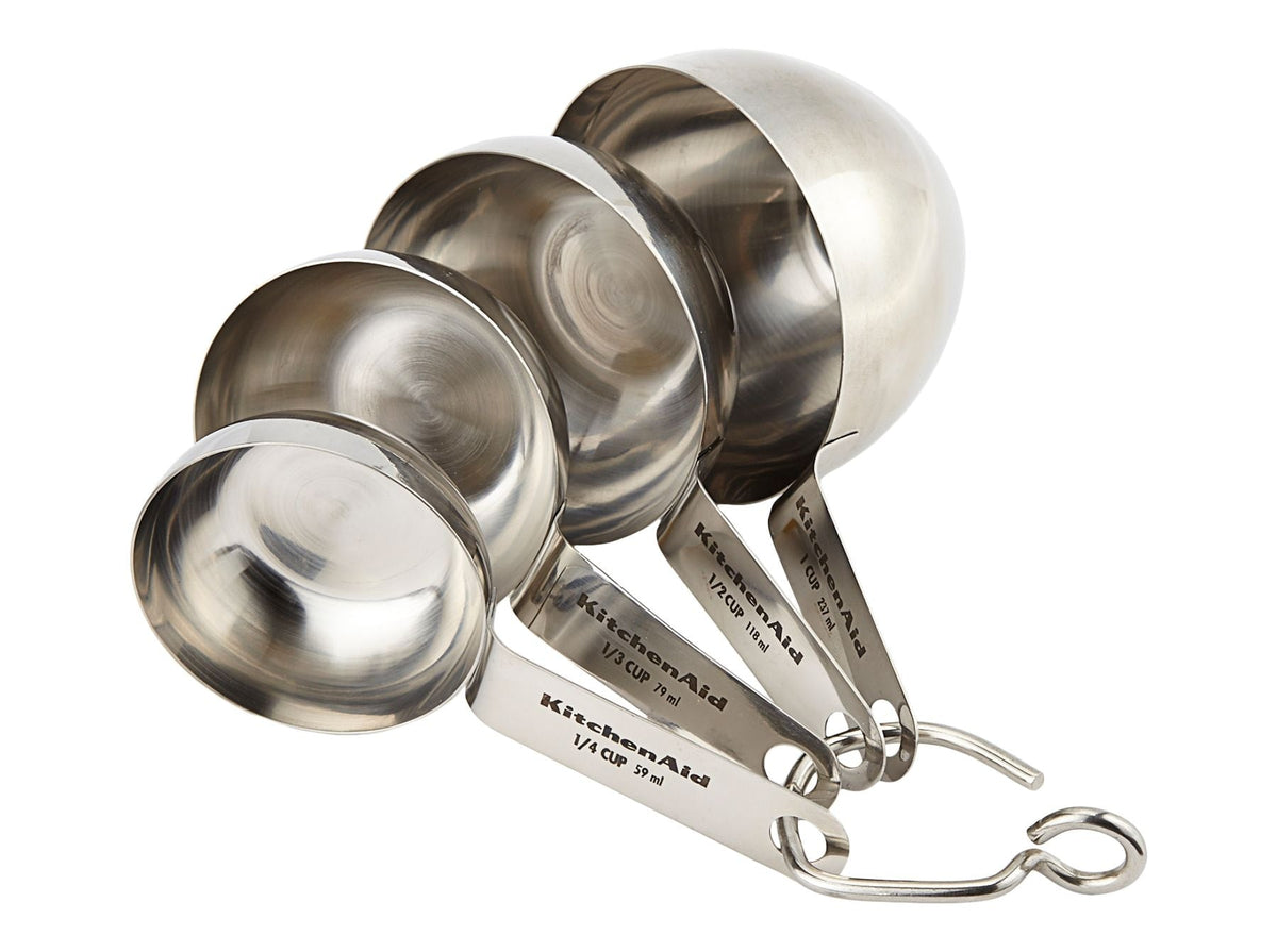 KitchenAid Stainless Steel Measuring Cups, 4-pc