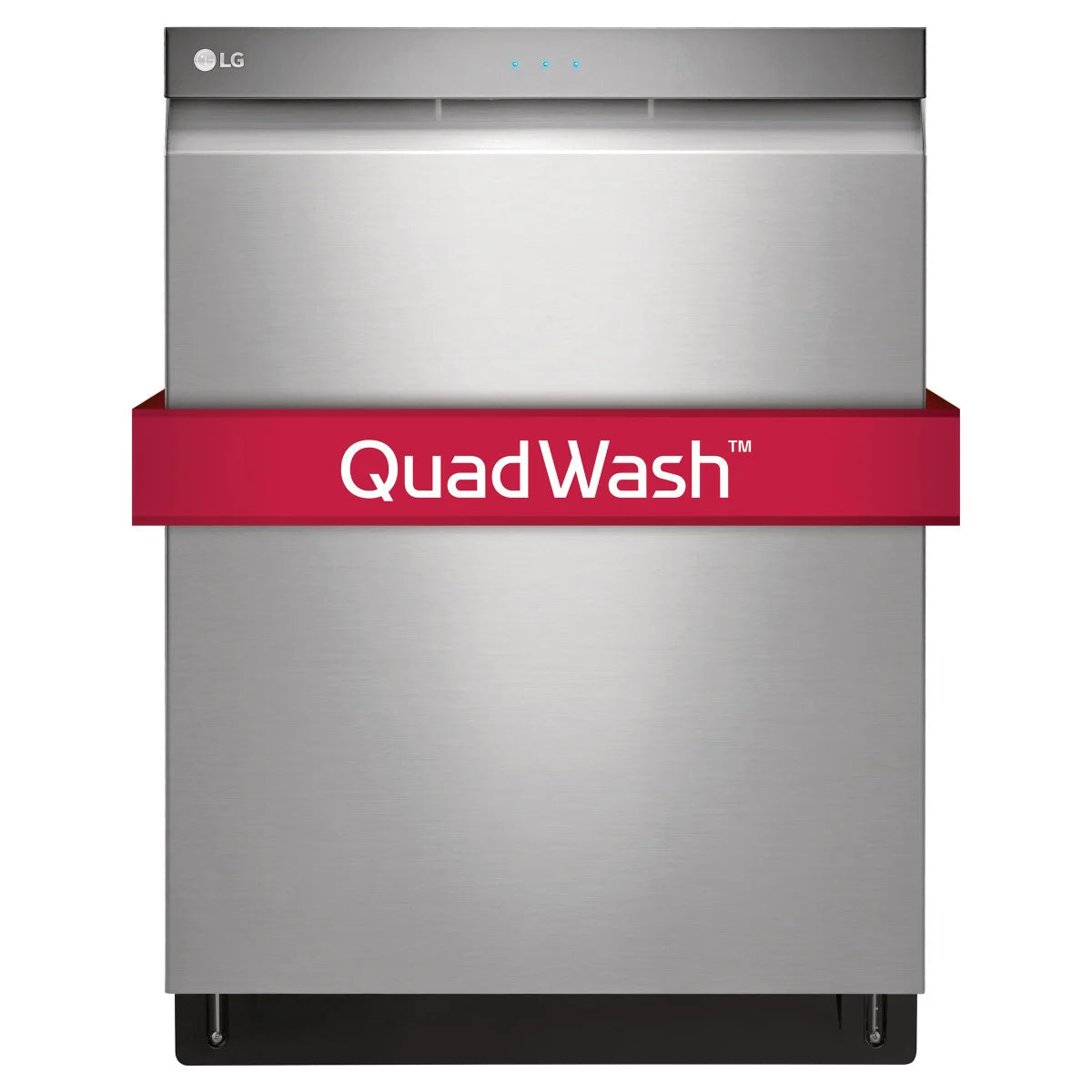LG 24 in. Stainless-steel Built-in Top Control Dishwasher with Adjustable Third-level Rack