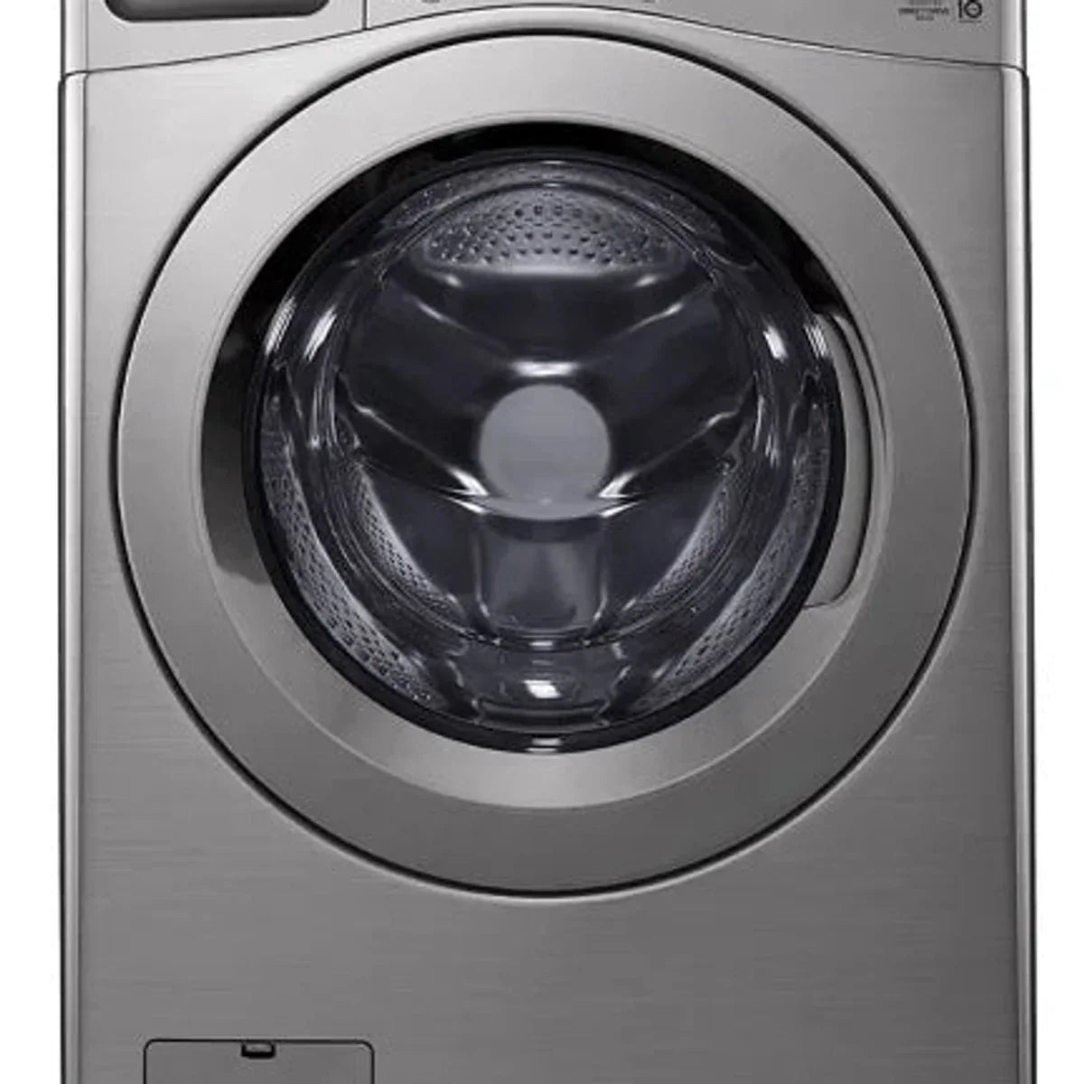 LG 5.2 cu. ft. Graphite Steel Ultra Large Capacity Front Load Washer with 6Motion Technology