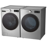 LG Laundry Bundle 5.8 cu ft. Front Load Washer and 7.4 cu ft. Electric Dryer
