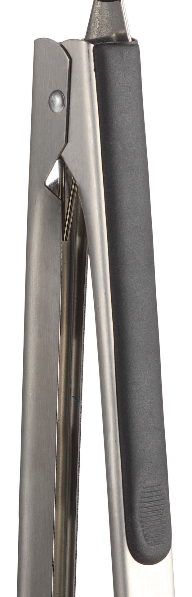 Master Chef Steel Locking Tongs with Soft Grips, 16-in