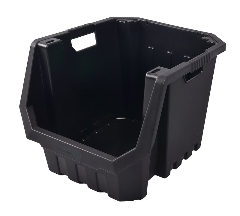 Mastercraft Wall Mountable Multi-Purpose Stacking Bin, 60-L