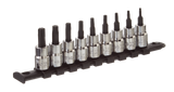MAXIMUM Torx Bit Socket Set, Heat Treated, 9-pc