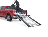 MaxWorks Aluminum Tri-Panel Folding Aluminum Loading Ramp, Non-Slip & Stable Base, 85 x 54-in, 1500-lb