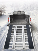 MaxWorks Aluminum Tri-Panel Folding Aluminum Loading Ramp, Non-Slip & Stable Base, 85 x 54-in, 1500-lb