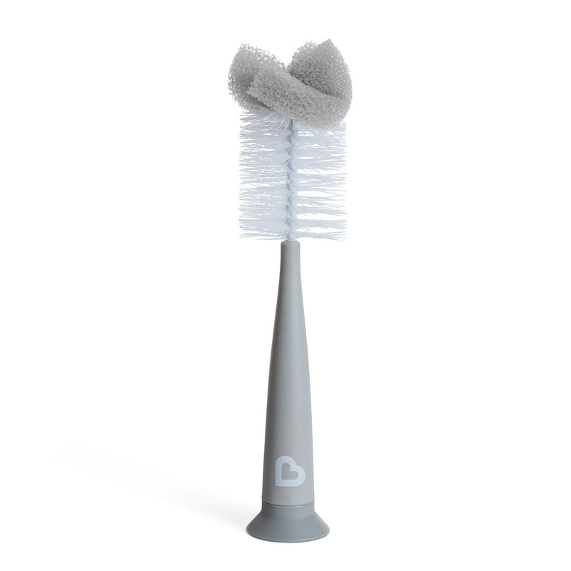 Munchkin Sponge Bottle Brush, Grey