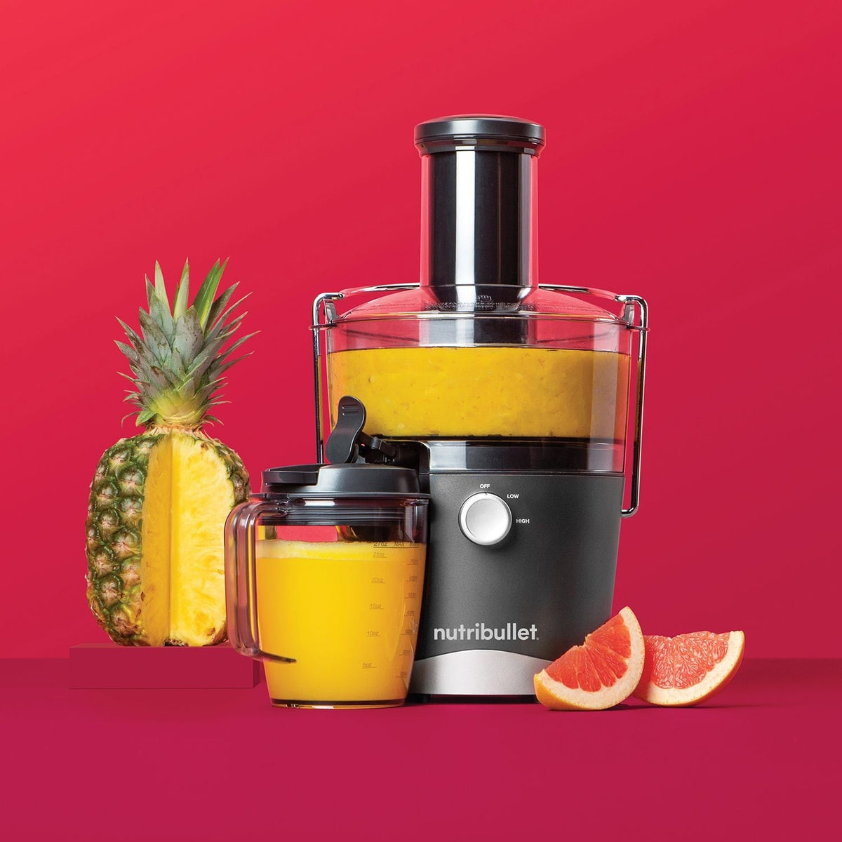 nutribullet Compact Juicer Grey, 800W, 6 Cups