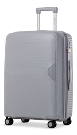 Outbound Hardside Medium Luggage Bag, Silver