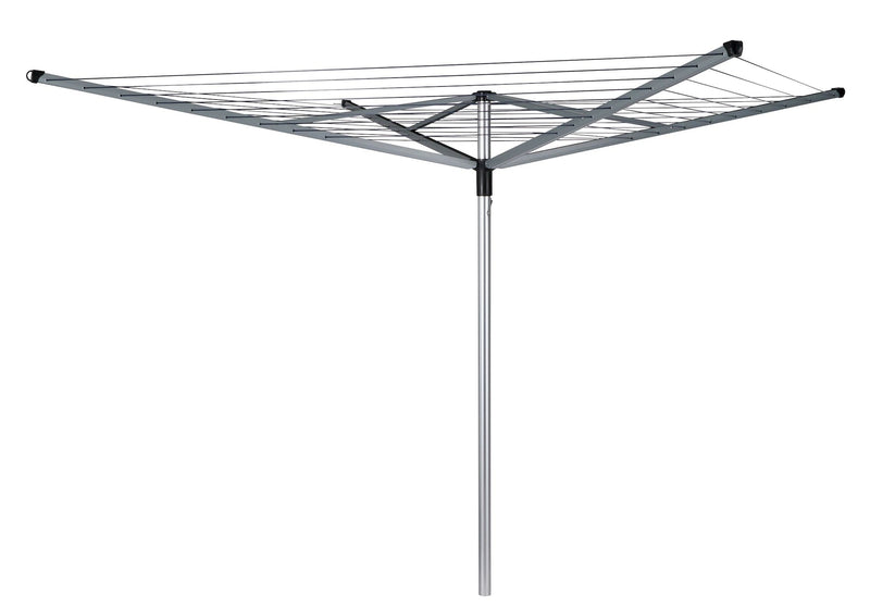 Outdoor Umbrella Clothes Dryer, Grey, 50-m