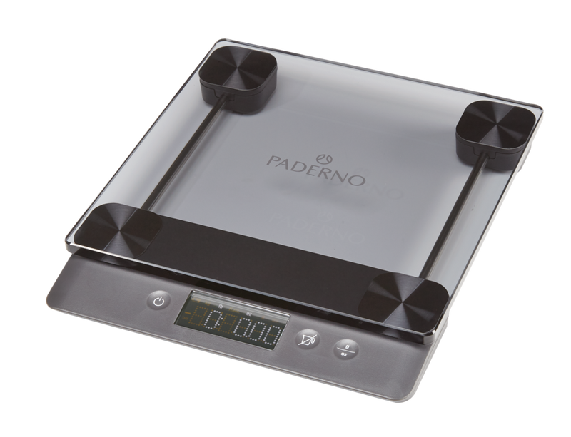 PADERNO Digital Kitchen Scale, Battery-Operated, 13-kg