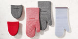 PADERNO Neoprene Palm Mini Mitts, Black Chambray, One-Size, 2-pk