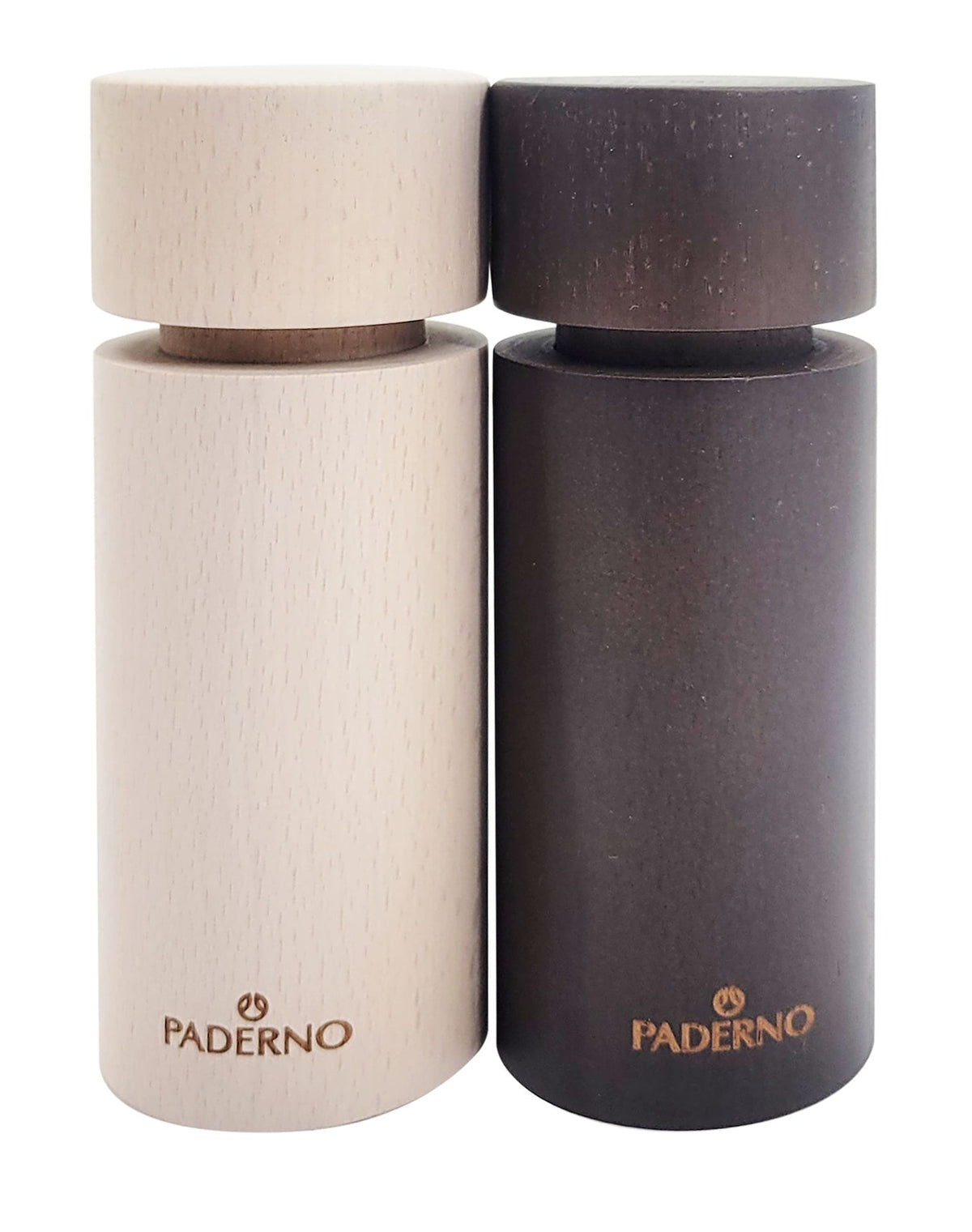 Paderno Wood Salt And Pepper Grinder Set