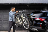 Raleigh 2-Bike Hitch Platform Rack with Anti-Wobble Hitch Pin, Folding Design