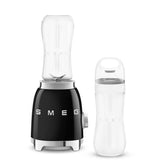 SMEG 300W Stainless Steel Personal Jar Blender, Black