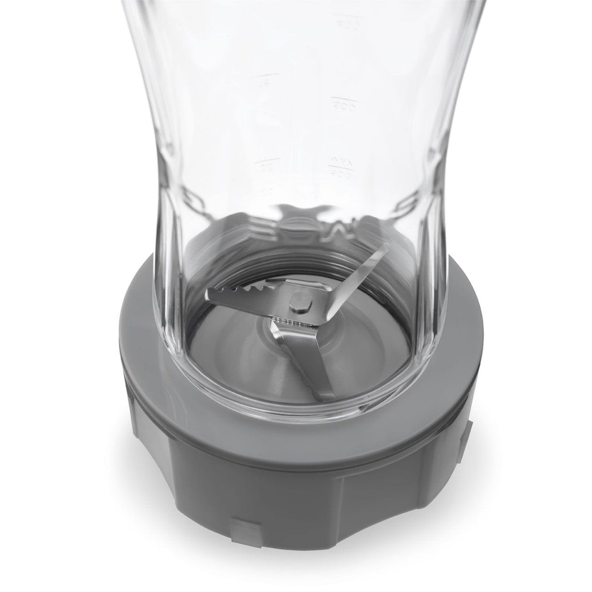 SMEG 300W Stainless Steel Personal Jar Blender, Clear