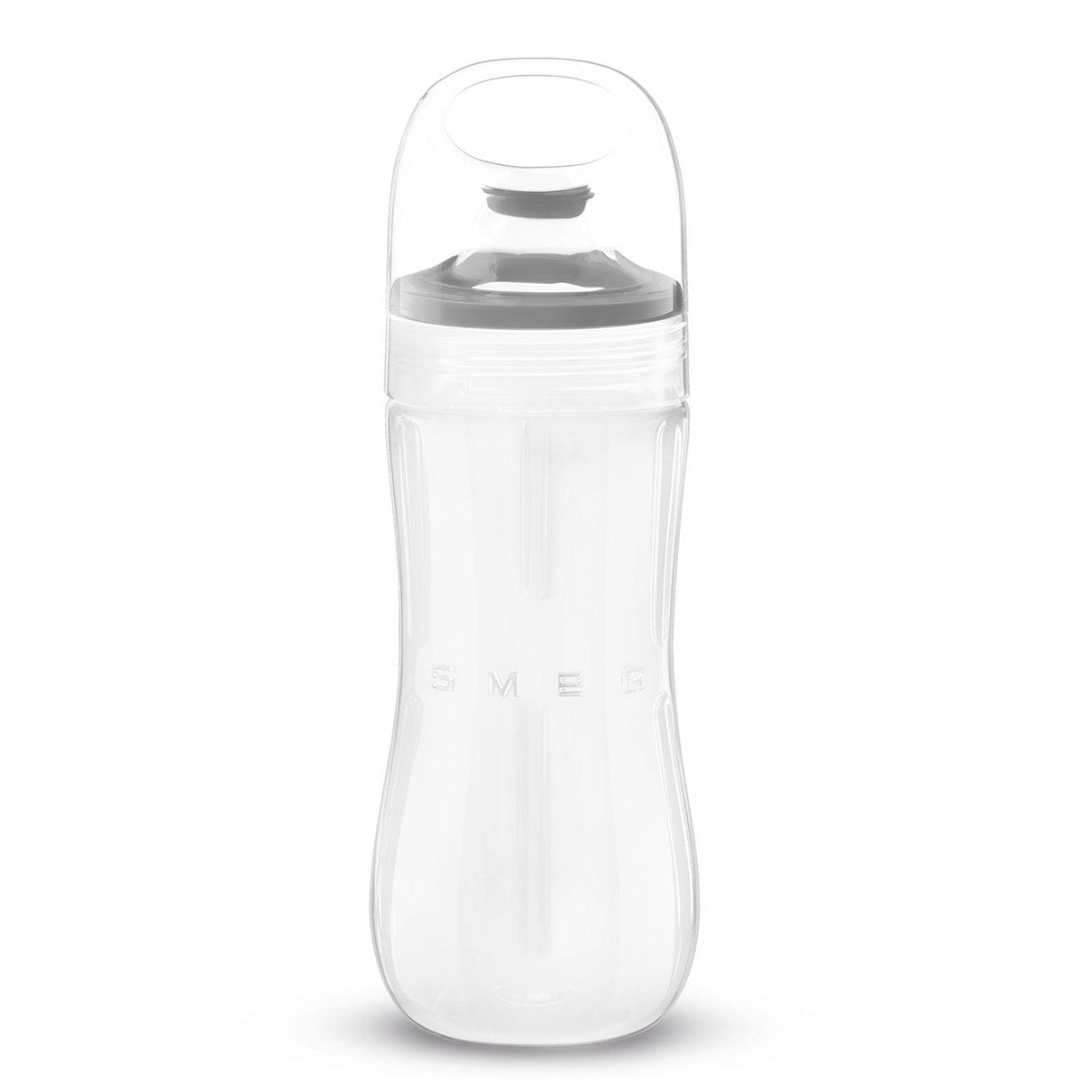 SMEG 300W Stainless Steel Personal Jar Blender, Clear