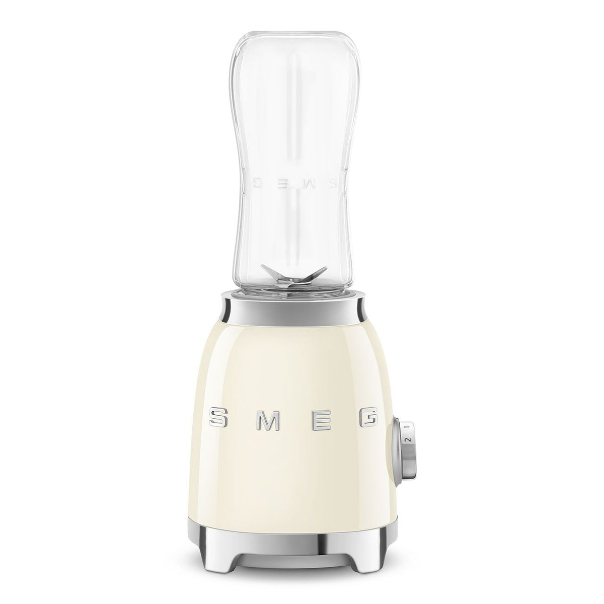 SMEG 300W Stainless Steel Personal Jar Blender, Cream