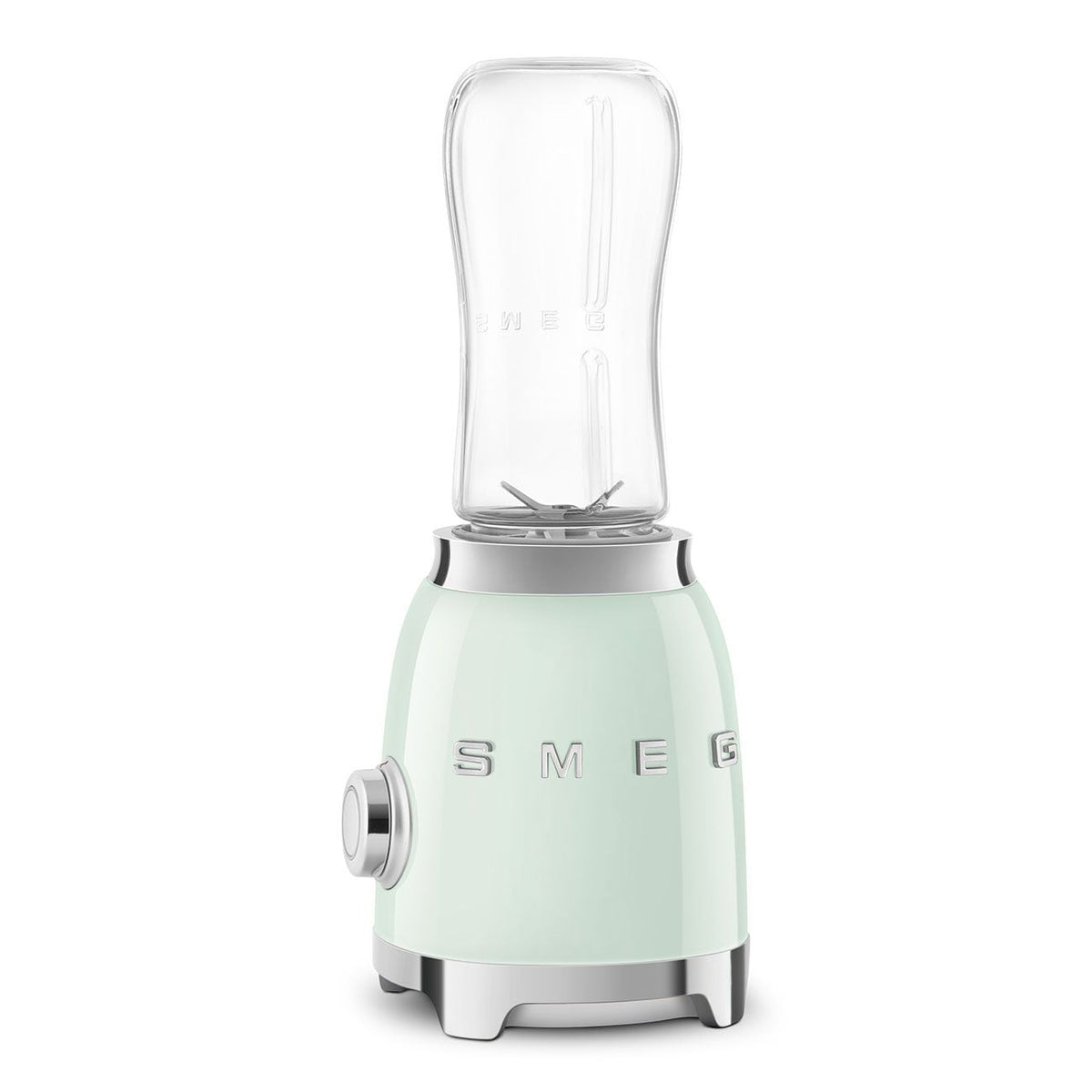SMEG 300W Stainless Steel Personal Jar Blender, Pastel Green