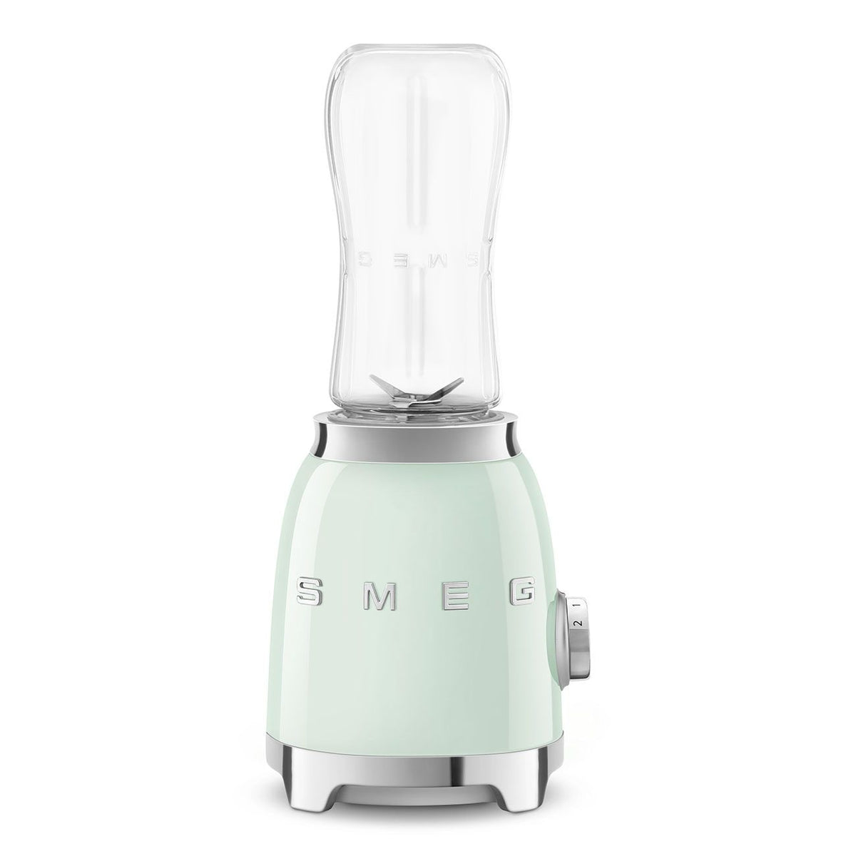 SMEG 300W Stainless Steel Personal Jar Blender, Pastel Green
