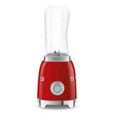 SMEG 300W Stainless Steel Personal Jar Blender, Red