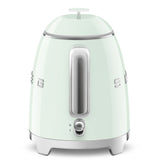 Smeg 50's 1400W Retro Style Electric Mini Countertop Kettle with Cordless Base, Pastel Green, 0.8-L