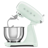 SMEG 600W Vintage Tilting Stand Mixer, Pastel Green