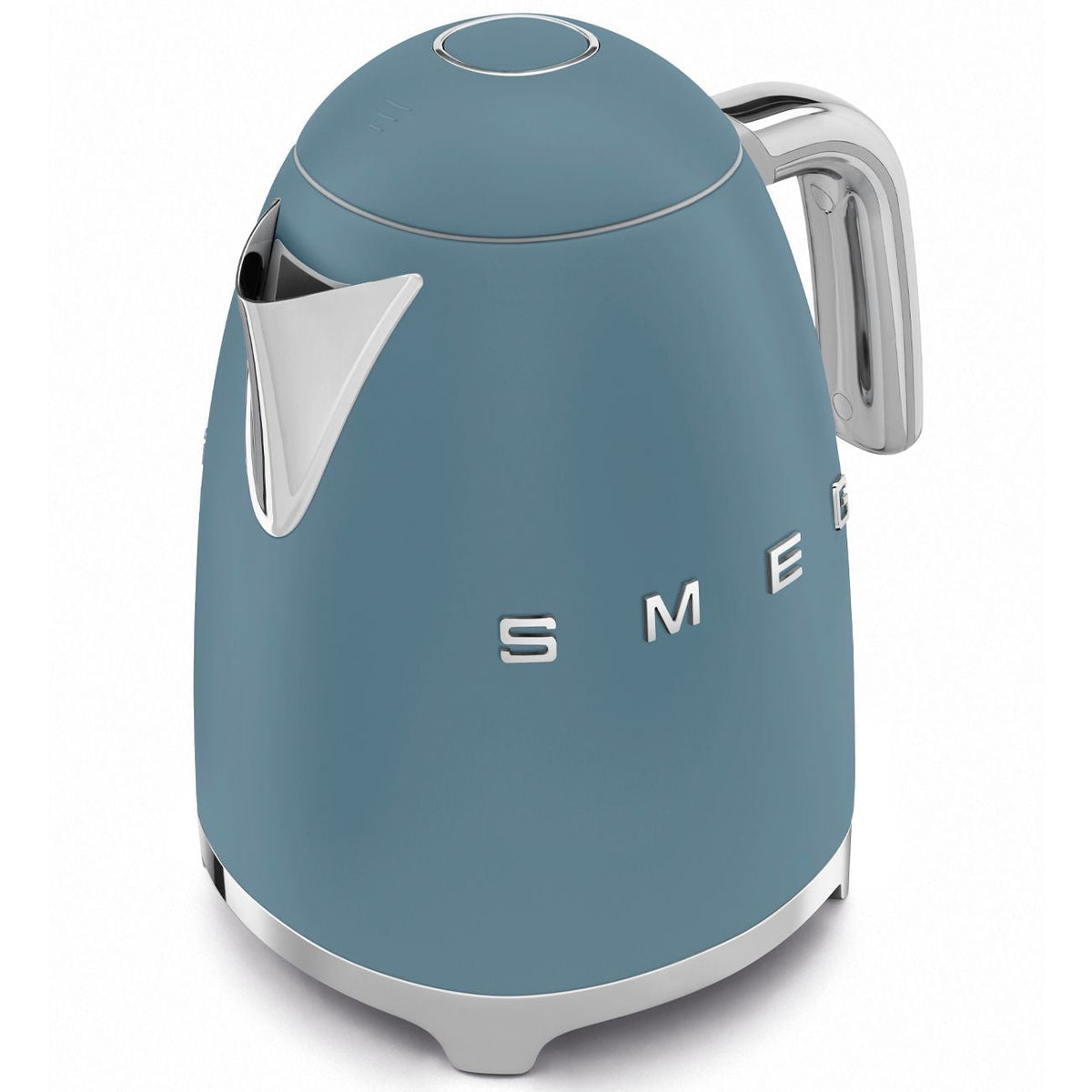 SMEG Cordless Kettle with Auto Shut Off, Matte Storm Blue, 1.7L