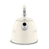 SMEG Traditional Stove Top Whistling Kettle, Cream, 2.3-L
