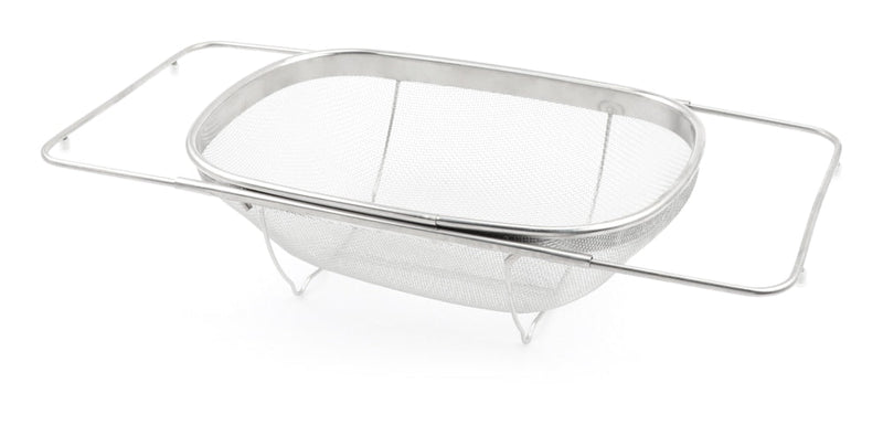 Stainless Steel Expandable Strainer, 13.5 x 9.5-in, 3.21-L