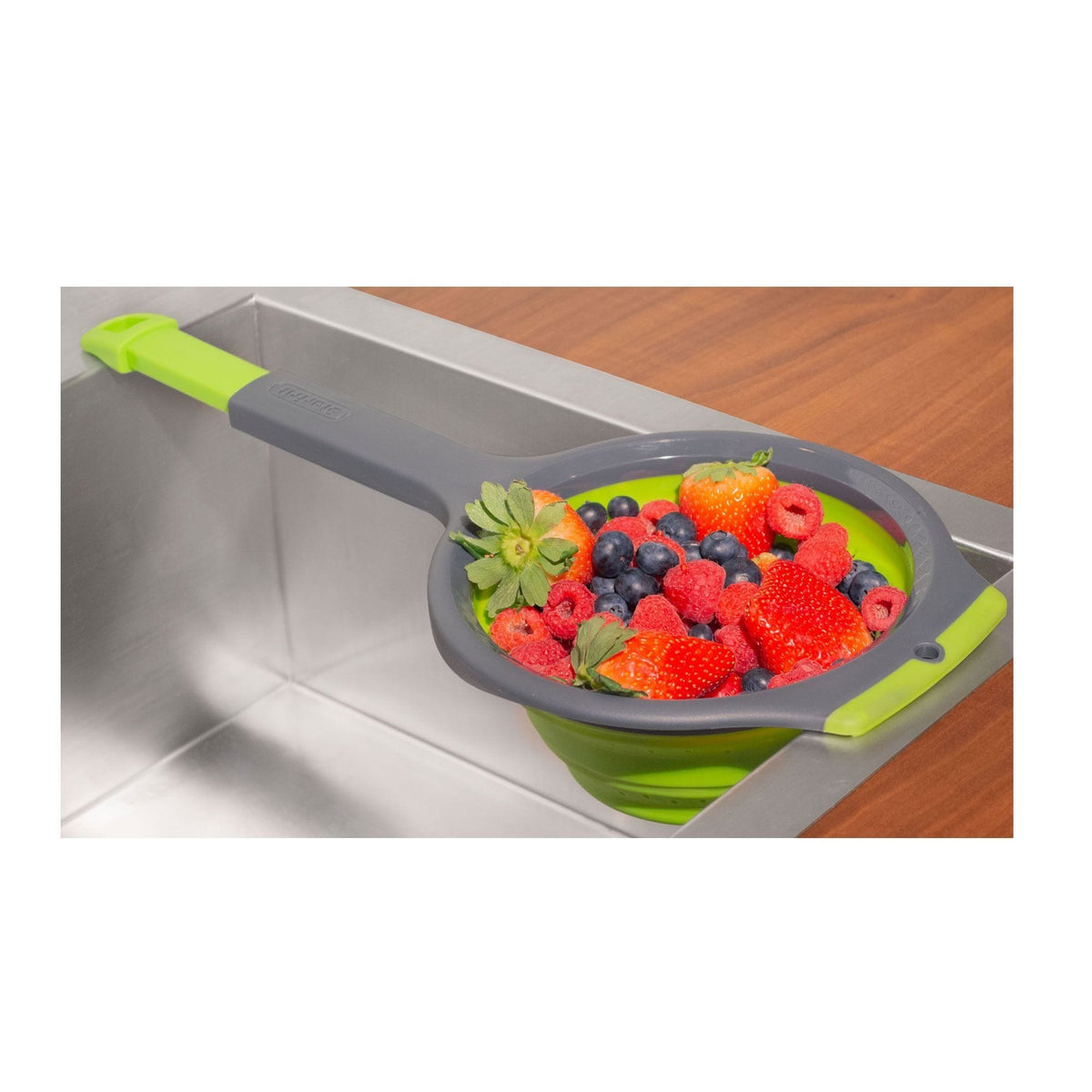 Starfrit Plastic Collapsible Hand Strainer, 1.42-L
