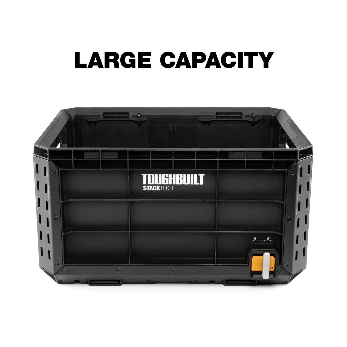 ToughBuilt StackTech Auto-Locking Tool Storage Crate
