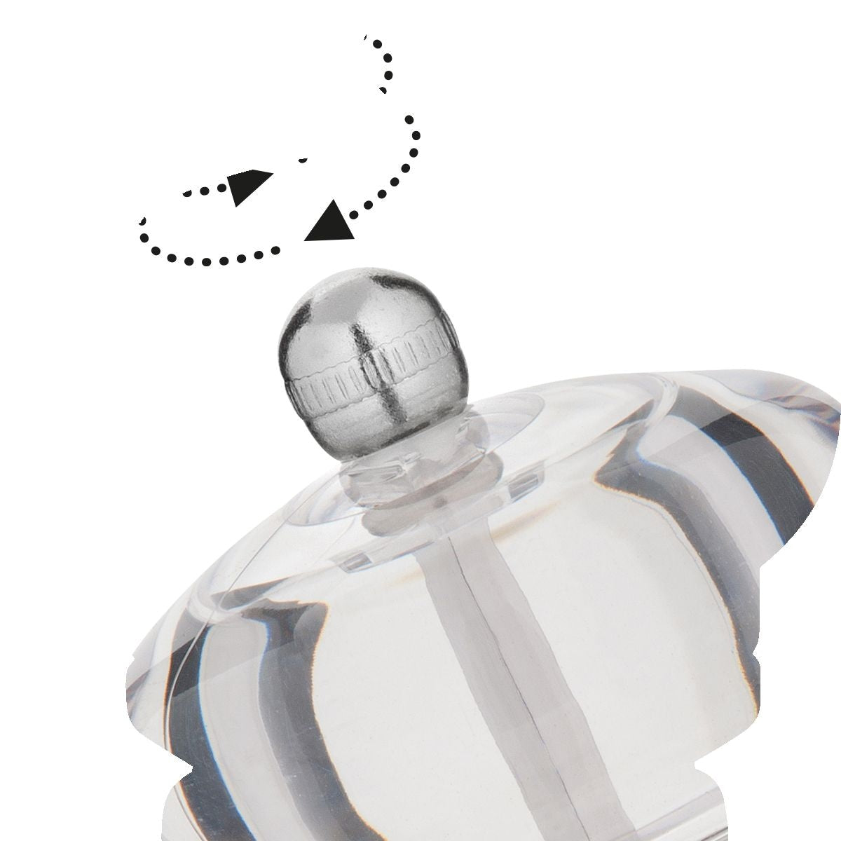 Trudeau Traditional Pepper Mill & Salt Shaker, 5.5-in
