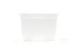 type A Clear Tote, 72-L, 2-pk