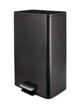 Type A Marina Rectangular Step Refuse Container, Various Colours 50-L