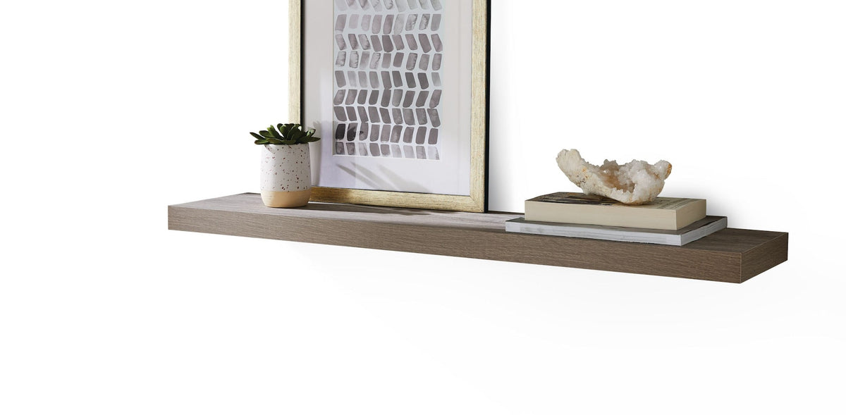 type A Natural Floating Shelf, 36-in