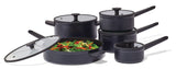 Vida by PADERNO 10-Piece Non-Stick Cookware Set, Black, Vida by PADERNO Non-Stick Cookset, Blue, 8-pc, Vida by PADERNO Aluminum Non-Stick Frypan,...