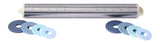 Vida by PADERNO Adjustable Stainless Steel Rolling Pin with Thickness Rings