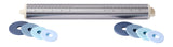Vida by PADERNO Adjustable Stainless Steel Rolling Pin with Thickness Rings