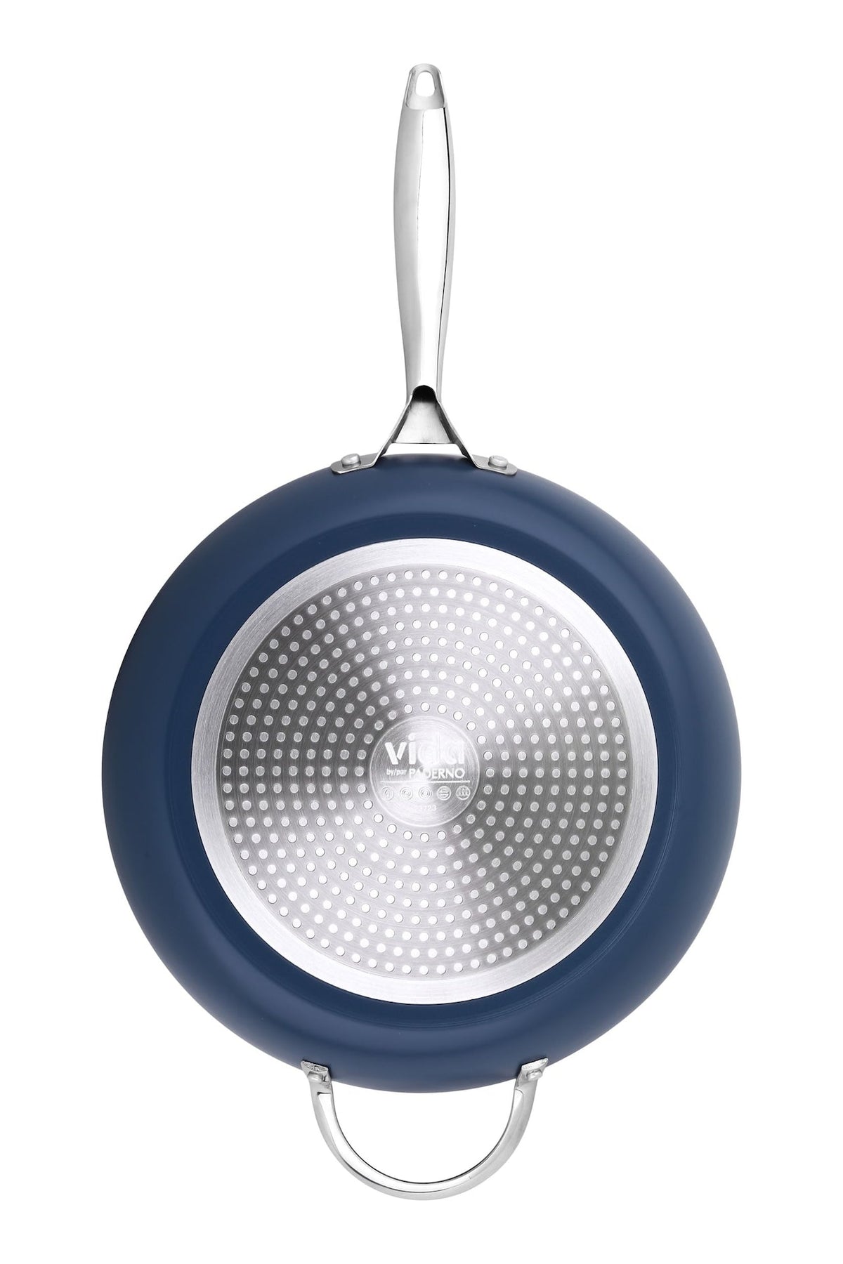 Vida by PADERNO Aluminum Non-Stick Frypan, Blue, 10 1/4-in
