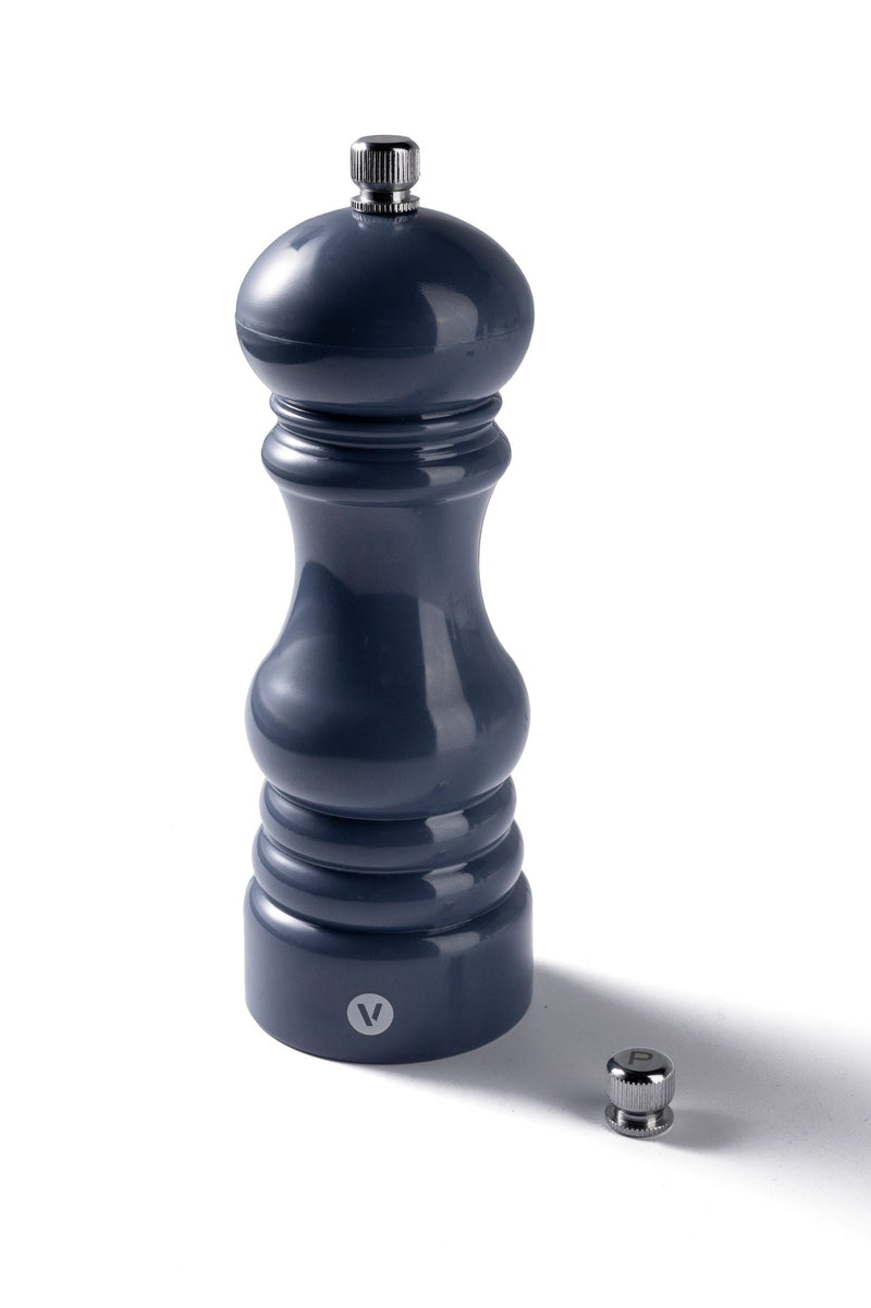 Vida By Paderno Classic Ceramic Pepper Mill, 17.5-cm, Blue