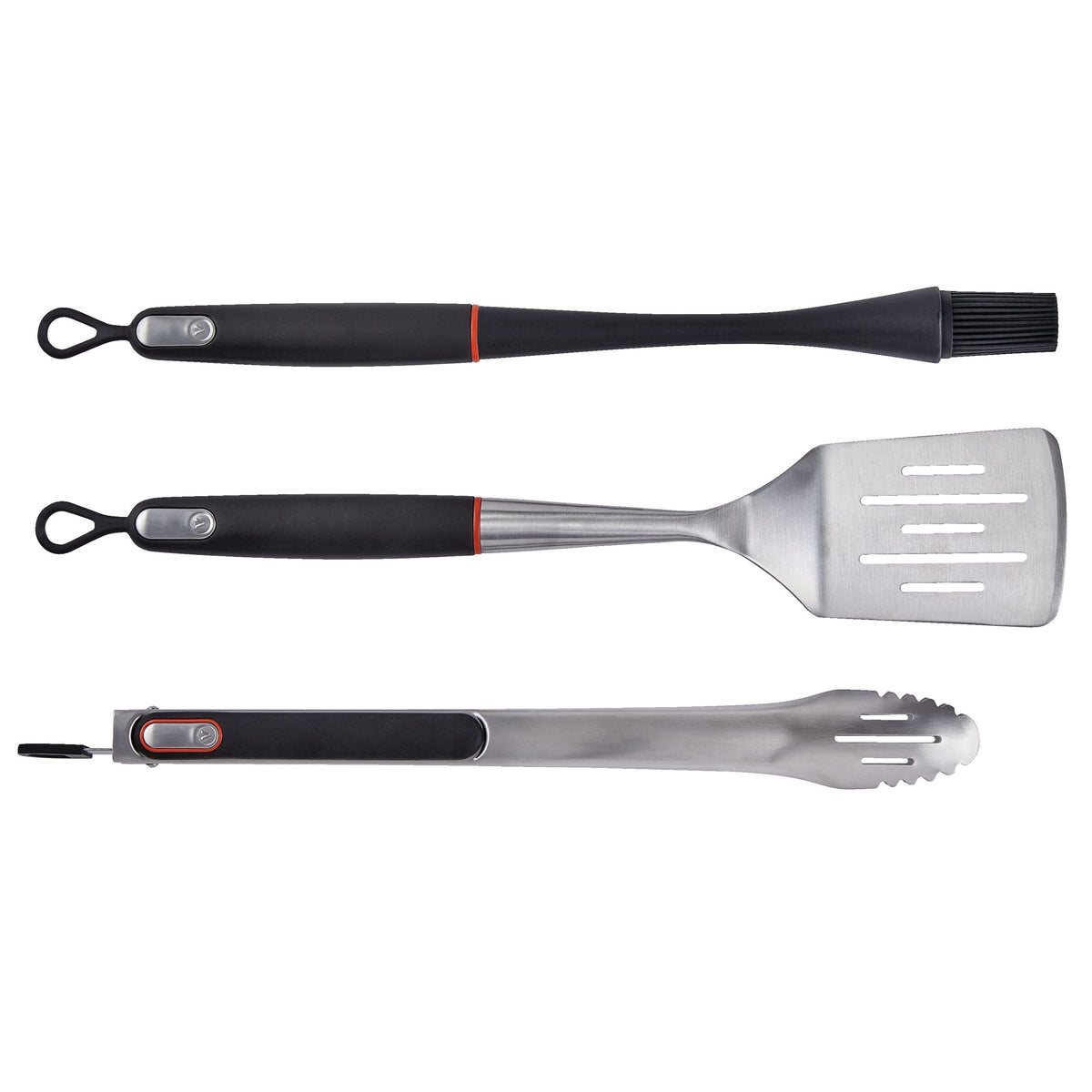 Vida by PADERNO Outdoor BBQ Grill/Griddle Tool Set, 3-pc