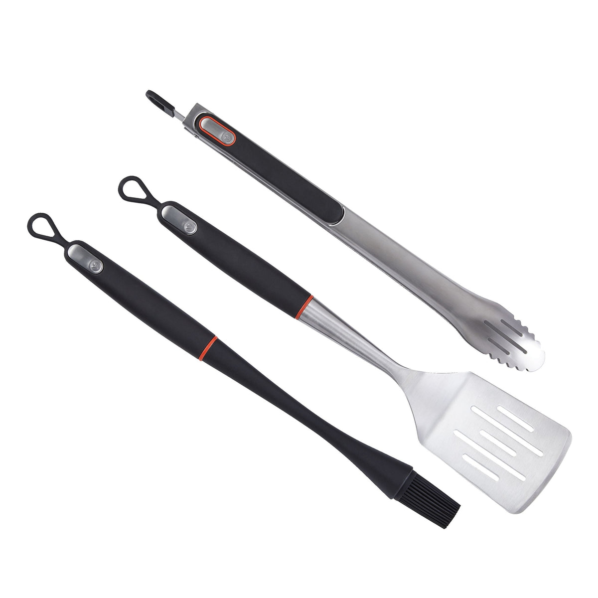 Vida by PADERNO Outdoor BBQ Grill/Griddle Tool Set, 3-pc