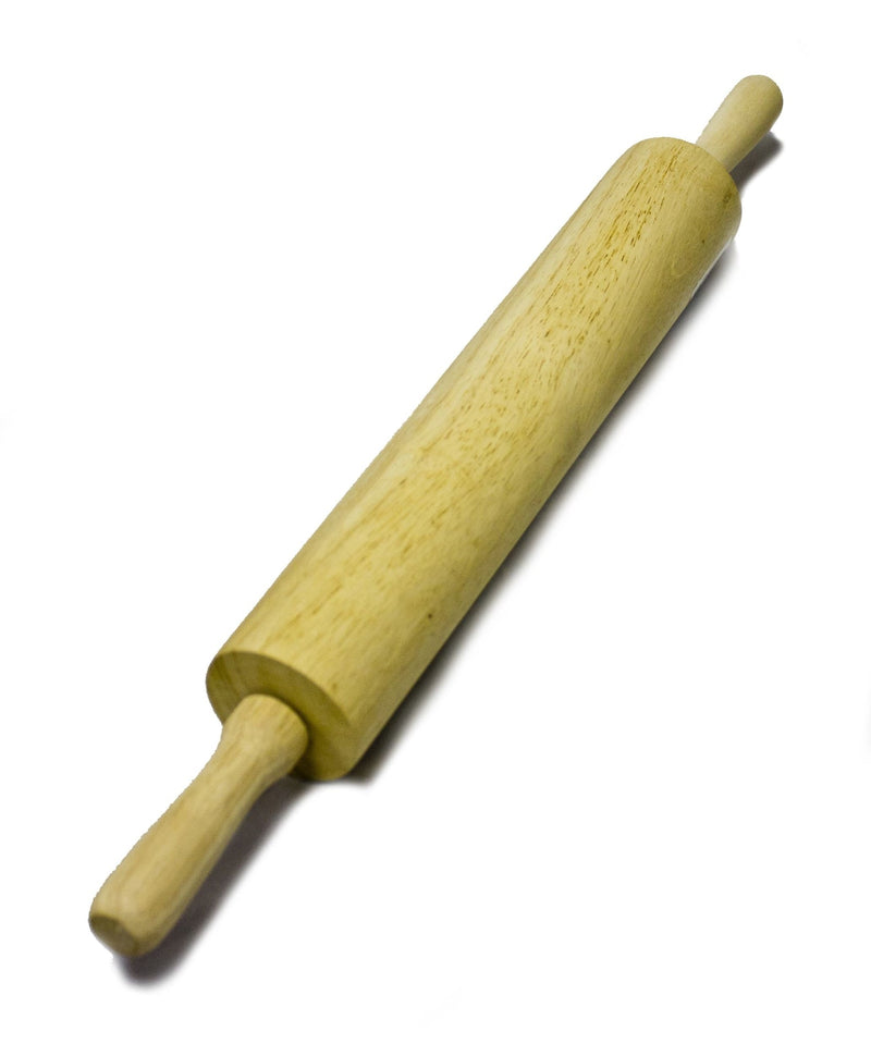 Wood Rolling Pin, 12.5 x 2.5-in