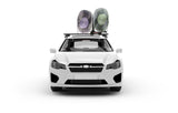 Yakima JayLow J-Cradle Roof Top Mount Kayak Rack with Tie-Downs, 2-pc